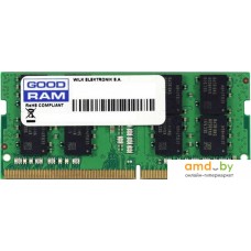 Оперативная память GOODRAM 4GB DDR4 SODIMM PC4-19200 GR2400S464L17S/4G
