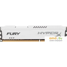 Оперативная память HyperX Fury White 4GB DDR3 PC3-12800 HX316C10FW/4