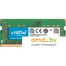 Оперативная память Crucial 8GB DDR4 SODIMM PC4-19200 CT8G4S24AM