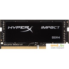 Оперативная память HyperX Impact 8GB DDR4 SODIMM PC4-23400 HX429S17IB2/8