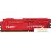 Оперативная память HyperX Fury Red 2x8GB KIT DDR3 PC3-12800 HX316C10FRK2/16. Фото №1