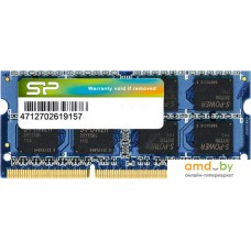 Оперативная память Silicon-Power 8GB DDR3 SO-DIMM PC3-12800 (SP008GBSTU160N02)