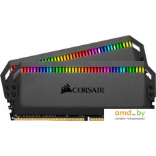 Оперативная память Corsair Dominator Platinum RGB 2x8GB DDR4 PC4-25600 CMT16GX4M2C3200C16