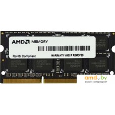 Оперативная память AMD Radeon R3 Value Series 8ГБ DDR3 SODIMM 1333 МГц R338G1339S2S-U