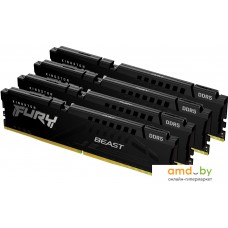 Оперативная память Kingston FURY Beast 4x16ГБ DDR5 5200 МГц KF552C40BBK4-64