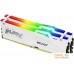 Оперативная память Kingston FURY Beast RGB 2x32ГБ DDR5 5200 МГц KF552C40BWAK2-64. Фото №2