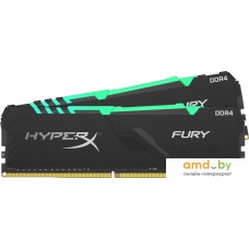 Оперативная память HyperX Fury RGB 2x16GB DDR4 PC4-24000 HX430C15FB3AK2/32