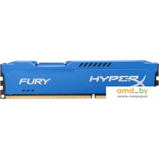 Оперативная память HyperX Fury Blue 4GB DDR3 PC3-10600 HX313C9F/4