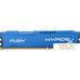 Оперативная память HyperX Fury Blue 4GB DDR3 PC3-10600 HX313C9F/4. Фото №1