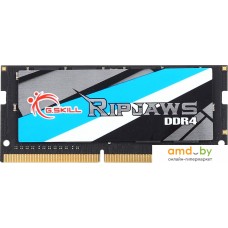 Оперативная память G.Skill Ripjaws 16GB DDR4 SODIMM PC4-19200 F4-2400C16S-16GRS