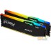 Оперативная память Kingston FURY Beast RGB 2x16ГБ DDR5 6000 МГц KF560C30BBEAK2-32. Фото №7