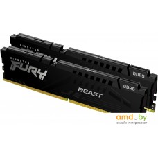 Оперативная память Kingston FURY Beast 2x32ГБ DDR5 6000 МГц KF560C30BBEK2-64