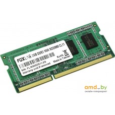 Оперативная память Foxline 2GB DDR3 SO-DIMM PC3-12800 [FL1600D3S11-2G]