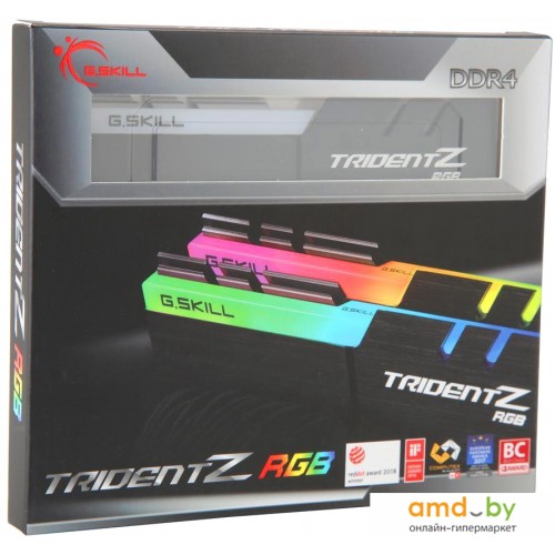 Оперативная память G.Skill Trident Z RGB 2x32GB DDR4 PC4-25600 F4