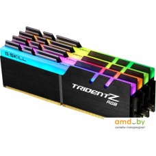 Оперативная память G.Skill Trident Z RGB 4x16GB DDR4 PC4-28800 F4-3600C16Q-64GTZRC