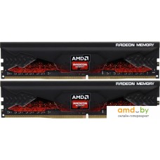 Оперативная память AMD Radeon R9 Gamer Series 2x8GB DDR4 PC4-25600 R9S416G3206U2K