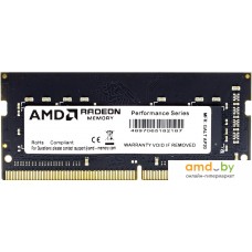 Оперативная память AMD Radeon 16GB DDR4 SODIMM PC4-25600 R9416G3206S2S-U