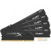 Оперативная память HyperX Fury 4x16GB DDR4 PC4-27700 HX434C17FB4K4/64. Фото №1