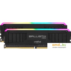 Оперативная память Crucial Ballistix MAX RGB 2x8GB DDR4 PC4-35200 BLM2K8G44C19U4BL