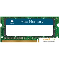 Оперативная память Corsair Mac Memory 8GB DDR3 SO-DIMM PC3-12800 (CMSA8GX3M1A1600C11)