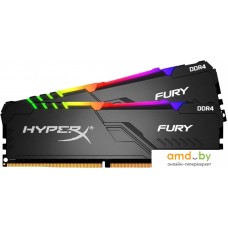 Оперативная память HyperX Fury RGB 2x16GB DDR4 PC4-21300 HX426C16FB4AK2/32