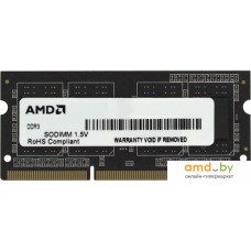 Оперативная память AMD Radeon Value 2GB DDR3 SO-DIMM PC3-10600 (R332G1339S1S-UO)