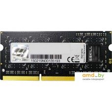 Оперативная память G.Skill 8GB DDR3 SODIMM PC3-12800 F3-1600C10S-8GSQ