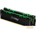 Оперативная память Kingston FURY Renegade RGB 2x16GB DDR4 PC4-25600 KF432C16RB1AK2/32. Фото №1