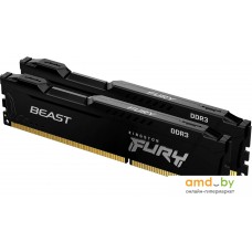 Оперативная память Kingston FURY Beast 2x4GB DDR3 PC3-14900 KF318C10BBK2/8