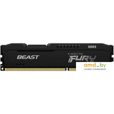 Оперативная память Kingston FURY Beast 4GB DDR3 PC3-12800 KF316C10BB/4