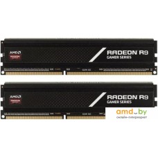 Оперативная память AMD Radeon R9 Gamer Series 2x4GB DDR4 PC4-24000 R9S48G3000U1K