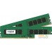 Оперативная память Crucial 2x4GB DDR4 PC4-19200 CT2K4G4DFS824A. Фото №1