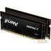 Оперативная память Kingston FURY Impact 2x16GB DDR4 SODIMM PC4-23400 KF429S17IB1K2/32. Фото №1