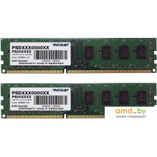 Оперативная память Patriot Signature Line DDR3 2x4GB PC3-12800 PSD38G1600K