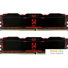 Оперативная память GOODRAM IRDM X 2x16ГБ DDR4 3000 МГц IR-X3000D464L16/32GDC