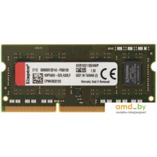 Оперативная память Kingston ValueRAM 4GB DDR3 SODIMM PC3-12800 KVR16S11S8/4WP