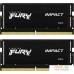 Оперативная память Kingston FURY Impact 2x8 ГБ DDR5 4800 МГц KF548S38IBK2-16. Фото №1