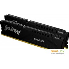 Оперативная память Kingston FURY Beast 2x8ГБ DDR5 5600 МГц KF556C40BBK2-16