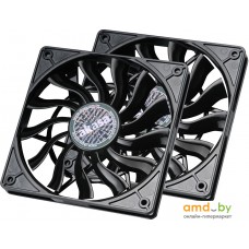 Набор вентиляторов Akasa Slimfan 120mm - Duo Pack AK-FN078-KT02