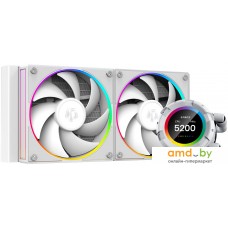 Жидкостное охлаждение для процессора ID-Cooling SL240 White