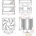 Кулер для процессора ID-Cooling Frozn A620 ARGB. Фото №7