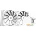 Жидкостное охлаждение для процессора ID-Cooling FrostFlow FX280 White. Фото №1