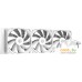 Жидкостное охлаждение для процессора ID-Cooling FrostFlow FX360 White. Фото №1