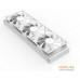 Жидкостное охлаждение для процессора ID-Cooling FrostFlow FX360 White. Фото №3