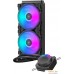 Кулер для процессора PCCooler GI-AH240U Halo RGB. Фото №1