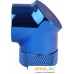 Фитинг Thermaltake Pacific G1/4 90 Degree Adapter Blue CL-W052-CU00BU-A. Фото №1