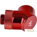 Фитинг Thermaltake Pacific G1/4 90 Degree Adapter Red CL-W052-CU00RE-A. Фото №2