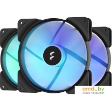 Вентилятор для корпуса Fractal Design Aspect 14 RGB (черный, 3 шт) FD-F-AS1-1406