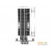 Кулер для процессора ID-Cooling SE-214-XT ARGB WHITE. Фото №5