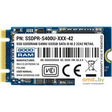 SSD GOODRAM S400U 240GB SSDPR-S400U-240-42